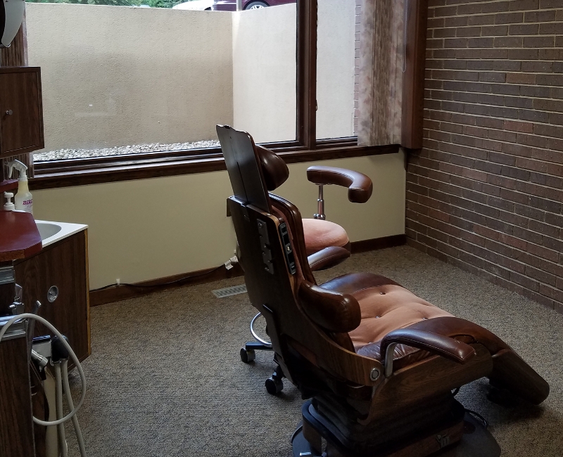 Comfortable dental treatment room